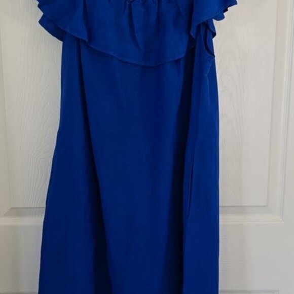 Tommy Bahama Blue St. Lucia Off-Shoulder Dress New With Tags Size Small - Picture 12 of 13